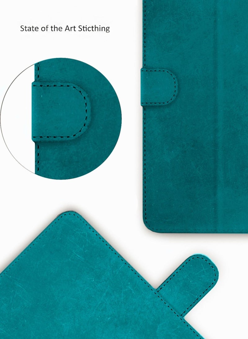Wtech PU Leather Flip Case Cover For Xiaomi Redmi Pad 10.61 2022 Sea Green - Image 5
