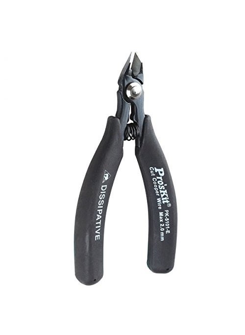Proskit Proskit 1PK5101CE Heavy Duty Cutting Plier WSafety Clip Conductive Handle 125mm Pack of 1  - Image 2