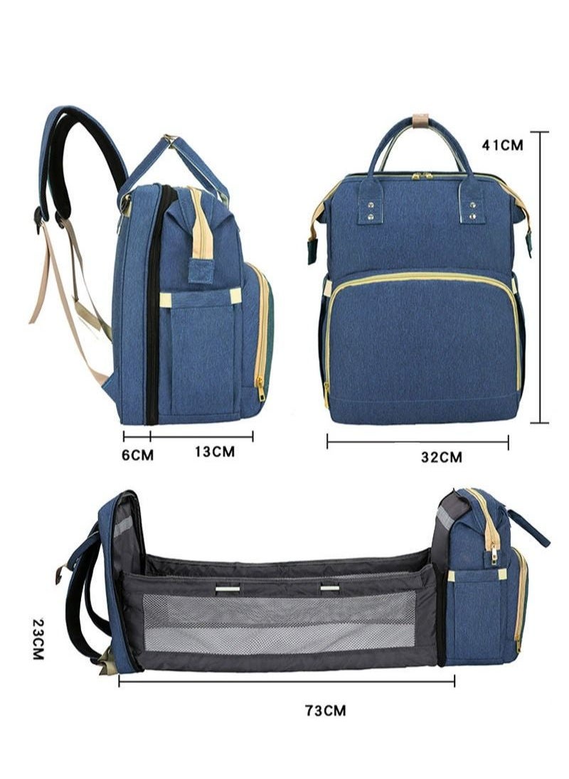 VInedi - Waterproof and Thermal Insulation Extended Version Telescopic Folding Mommy Bag with Hanging Stroller Design - Image 1