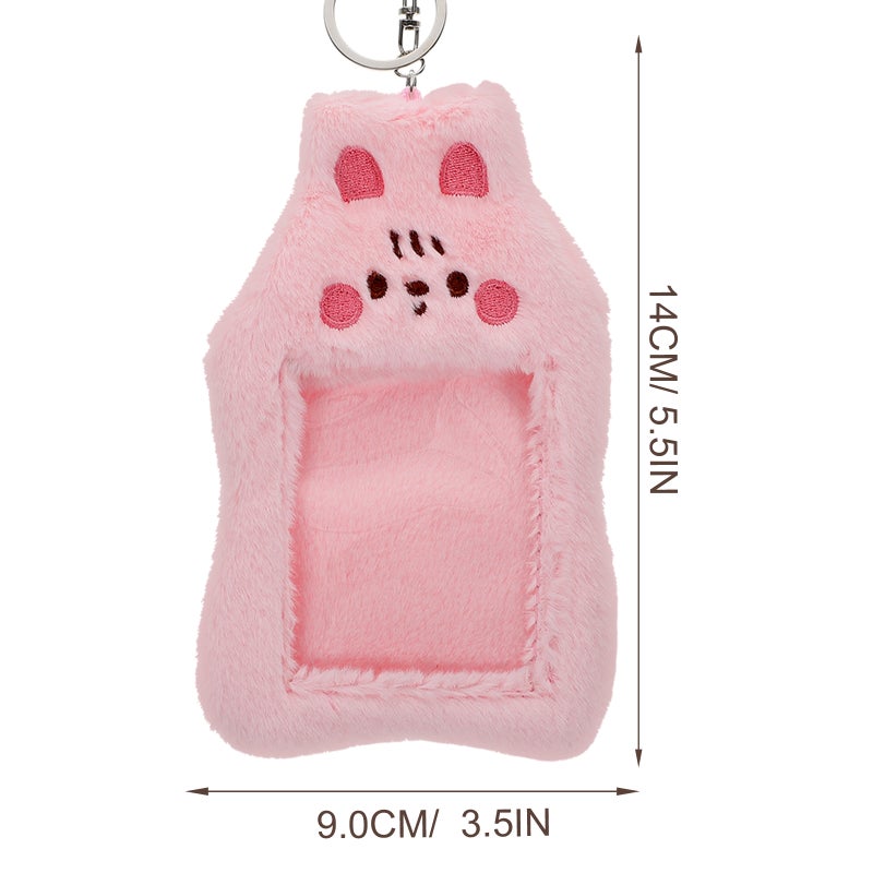 Cute Cat Photo Card Sleeves, Multi-functional Storage for ID and Credit Cards, Slim Design - Image 2