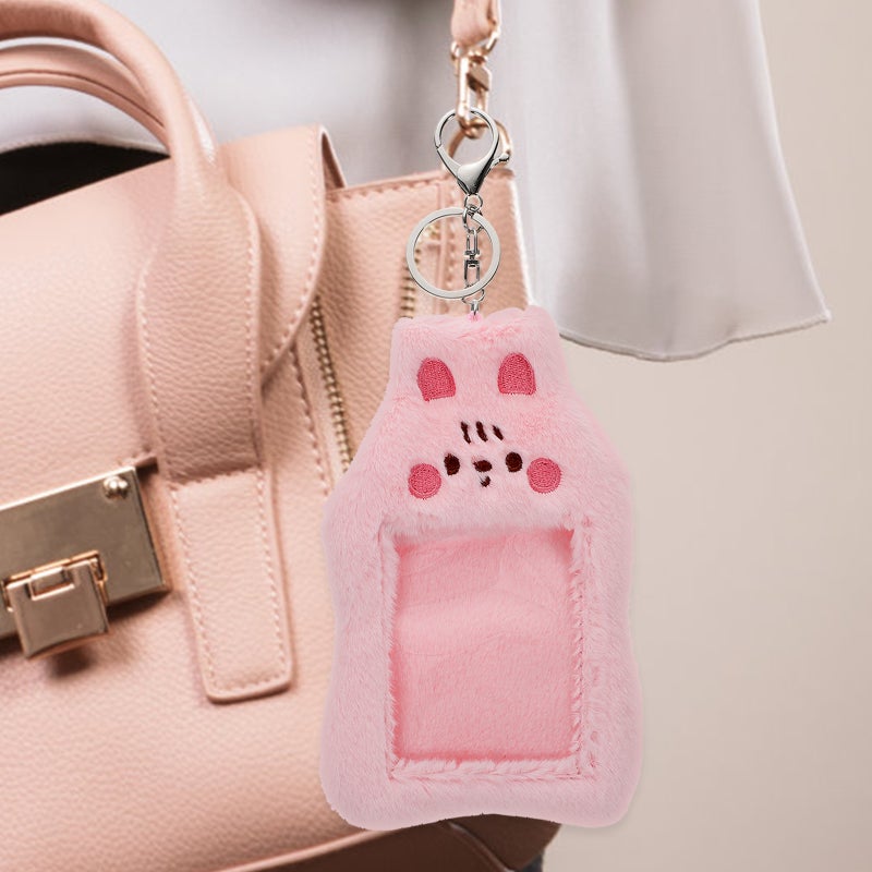 Cute Cat Photo Card Sleeves, Multi-functional Storage for ID and Credit Cards, Slim Design - Image 3