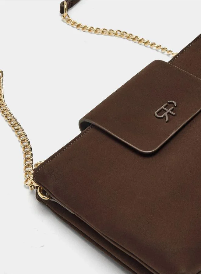 بارفوا ملمس ناعم لحقيبة كروس بودي