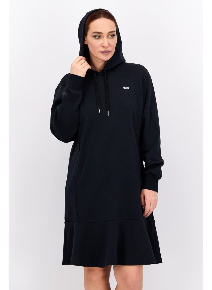 Women Sportswear Fit Long Sleeve Outdoor Dress, Black - pzsku/Z154D2255C0379EC20415Z/45/_/1737642283/10ec2f38-e8cf-4b5f-b556-63b42d3214b6