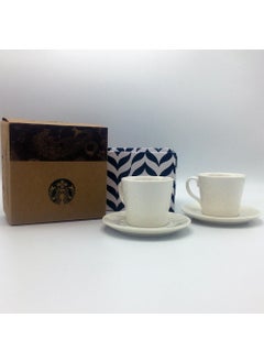Starbucks طقم تقديم القهوة التركية من 2 قطعة x 2  - Image 3