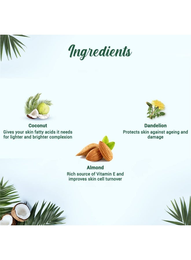 Biotique Coconut Brightening Instant Glow Cream| Lightweight and Non-Greasy | Reduces Dark Spots and Protects Ageing | Nourished and Moisturized Skin |100% Botanical Extracts| All Skin Types | 50gm - Image 5