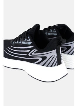 RBX Men Lace Up Running Shoes, Black  - Image 2
