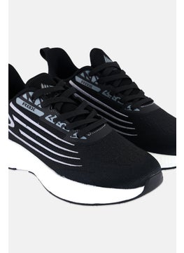 RBX Men Lace Up Running Shoes, Black  - Image 3