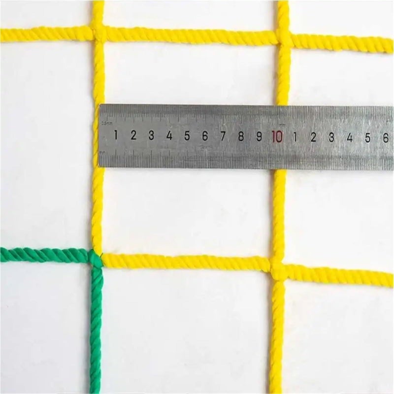 Safety Anti Fall Net Nylon Rope Grid 10x10CM Dia 6MM For Stairs Balcony 1m X 4m - Image 5