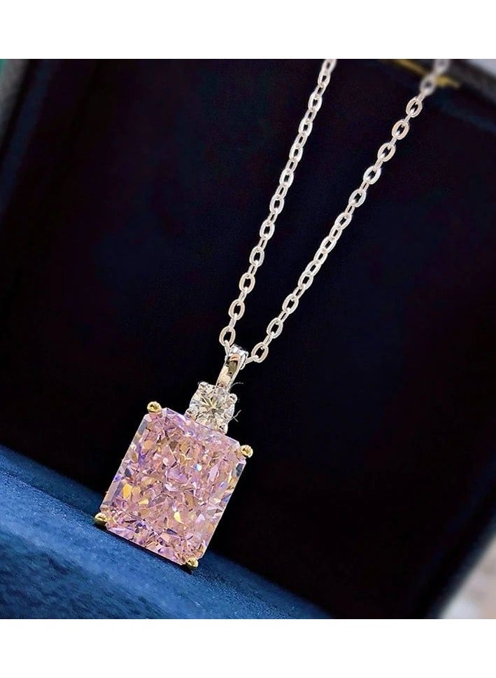 OtherMax 925 Swiss silver necklace crowned with a stone - Image 1