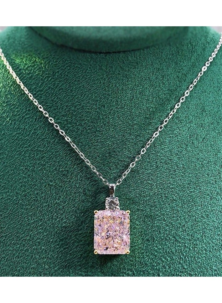 OtherMax 925 Swiss silver necklace crowned with a stone - Image 5