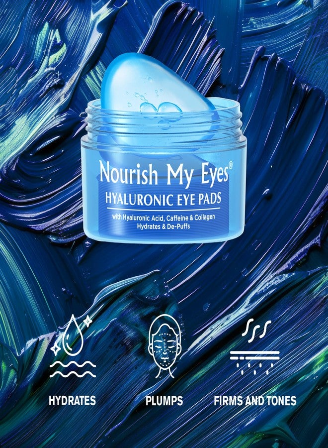 Fran Wilson Nourish My Eyes Eye Pads - Soothe Tired Eyes, Reduce Puffiness & Dark Circles, hydrates the skin around the eyes - 36 Count - Cooling & Refreshing, Instantly (Hyaluronic) - Image 4