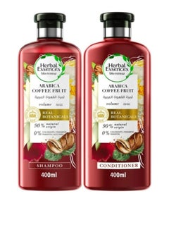 Herbal Essences Bio:Renew Volume Arabica Coffee Fruit Shampoo + Conditioner 400ml 400ml  - Image 1