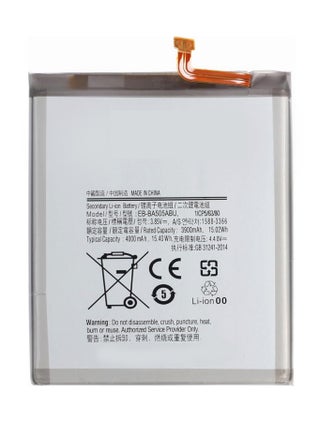 Battery EB-BA505ABU/EB-BA505ABN compatible with Samsung A205 Galaxy A20, A305F/DS Galaxy A30, A307F/DS Galaxy A30s, A505F/DS Galaxy A50, A507 Galaxy A50s, Li-ion, 3.85 V, 4000 mAh - pzsku/Z154E0E5911B017F63E85Z/45/1744916795/814e0253-f43a-408d-b72c-8fb859cfbce6
