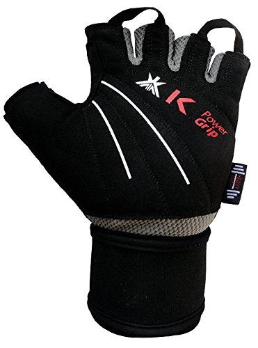 Kobo Weight Lifting Fitness Gym Gloves with Wrist Support (Small) - Image 3