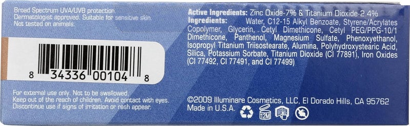 ILLUMINARÉ Moisturizing Mineral Foundation - Sienna Sun, 15 ML - Image 2