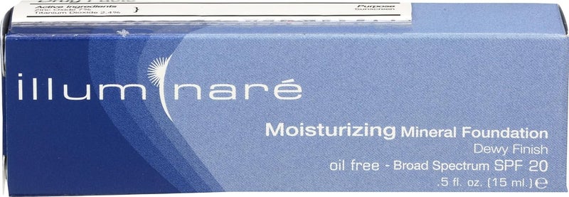 ILLUMINARÉ Moisturizing Mineral Foundation - Sienna Sun, 15 ML - Image 1