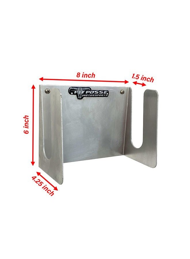 Pit Posse PP3105 Motorcycle Dirt Bike Stand Holder Hook Enclosed Race Trailer Garage Shop - Made in USA - Aluminum Dirtbike MX Stand Hanger Organizer - Image 4