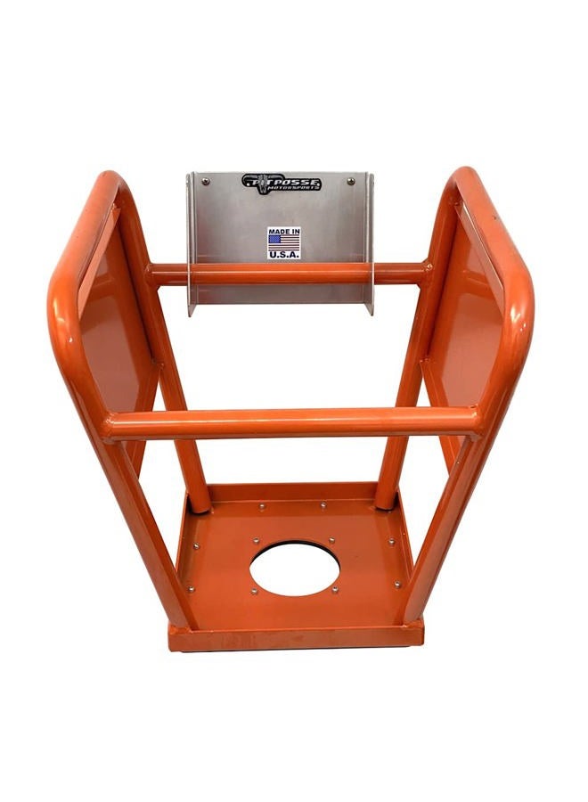Pit Posse PP3105 Motorcycle Dirt Bike Stand Holder Hook Enclosed Race Trailer Garage Shop - Made in USA - Aluminum Dirtbike MX Stand Hanger Organizer - Image 2