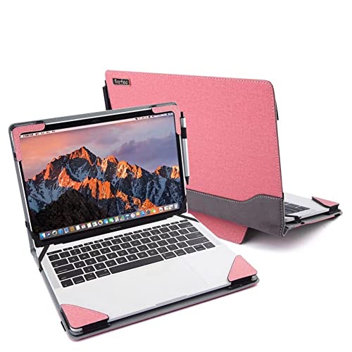 Berfea Stand Cover Case Compatible with Acer Spin 1 SP111,Chromebook 311 CB311 CP311 11.6 inch Laptop Protective Sleeve PU Leather Hard Case Shell - Image 1