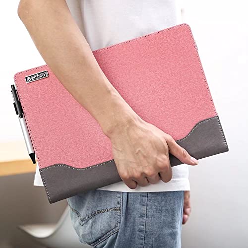 Berfea Stand Cover Case Compatible with Acer Spin 1 SP111,Chromebook 311 CB311 CP311 11.6 inch Laptop Protective Sleeve PU Leather Hard Case Shell - Image 2