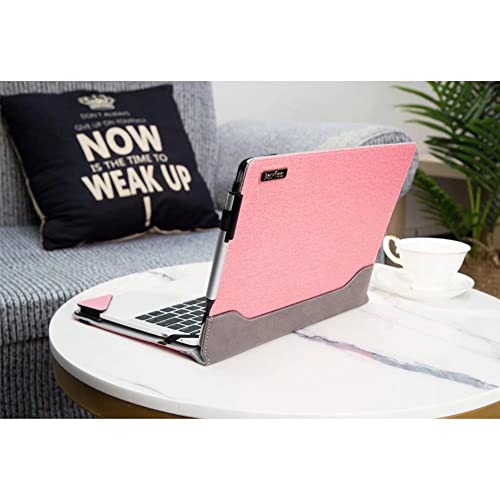 Berfea Stand Cover Case Compatible with Acer Spin 1 SP111,Chromebook 311 CB311 CP311 11.6 inch Laptop Protective Sleeve PU Leather Hard Case Shell - Image 3