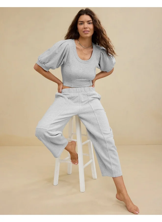 Aerie Aerie Seams Right Barrel Leg Sweatpant