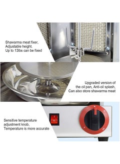 Grace Grace Counter Top Gas Vertical Shawarma Kebab Griller  - Image 2
