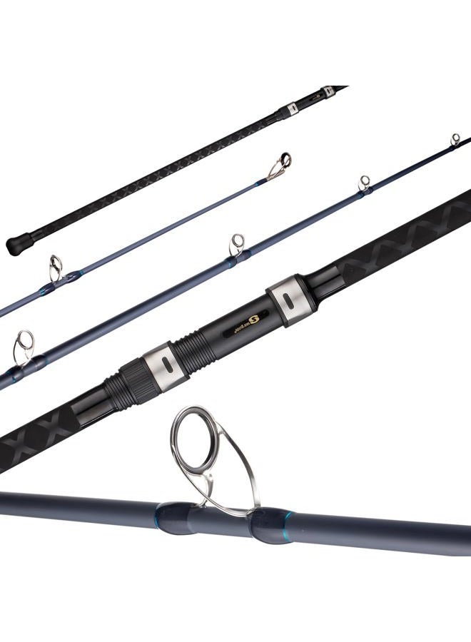 FISHAPPY Surf Rod Graphite Surf Spinning Fishing Rod with Seaguide Reel Seat (9' - 2 Piece) - Image 1