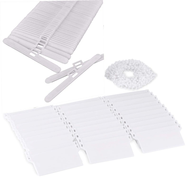 First blinds Vertical Blind Accessories 89mm 35 inches  25Pcs Vertical Blind Top Hangers25Pcs Bottom Weights Slats5M Bottom Chain