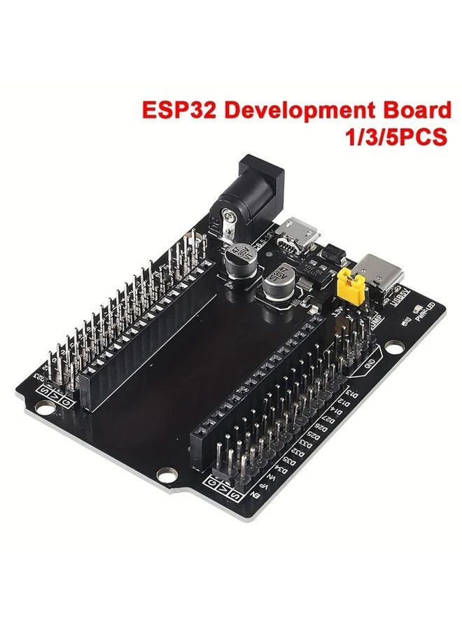 3 قطع لوحة تطوير ESP32 من النوع C USB باستطاعة منخفضة جدًا وبنية ثنائية النواة ESP-WROOM-32 - Image 2