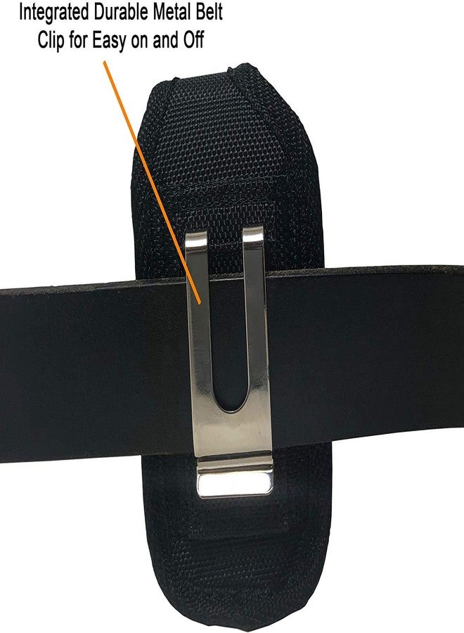 جراب Agoz Sonim XP3، جراب متين شديد التحمل مزود بمشبك حزام، غطاء جراب عمودي مع مشبك معدني قوي وحلقات حزام لهاتف Sonim XP3 XP3800 القابل للطي وهاتف Sonim XP3 Plus XP3900 - Image 4