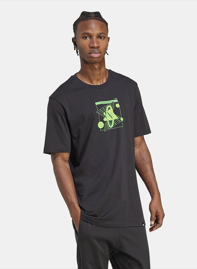 Adidas Retro Futurism Graphic T-Shirt - Image 3