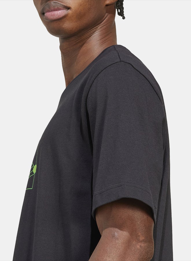 Adidas Retro Futurism Graphic T-Shirt - Image 5