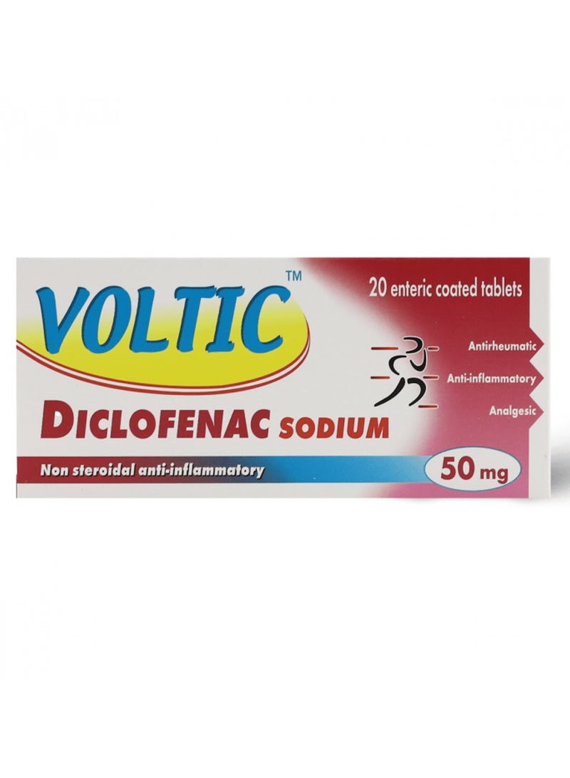 فولتك اقراص فولتيك د 50 ملجم 20 قرص - Image 2