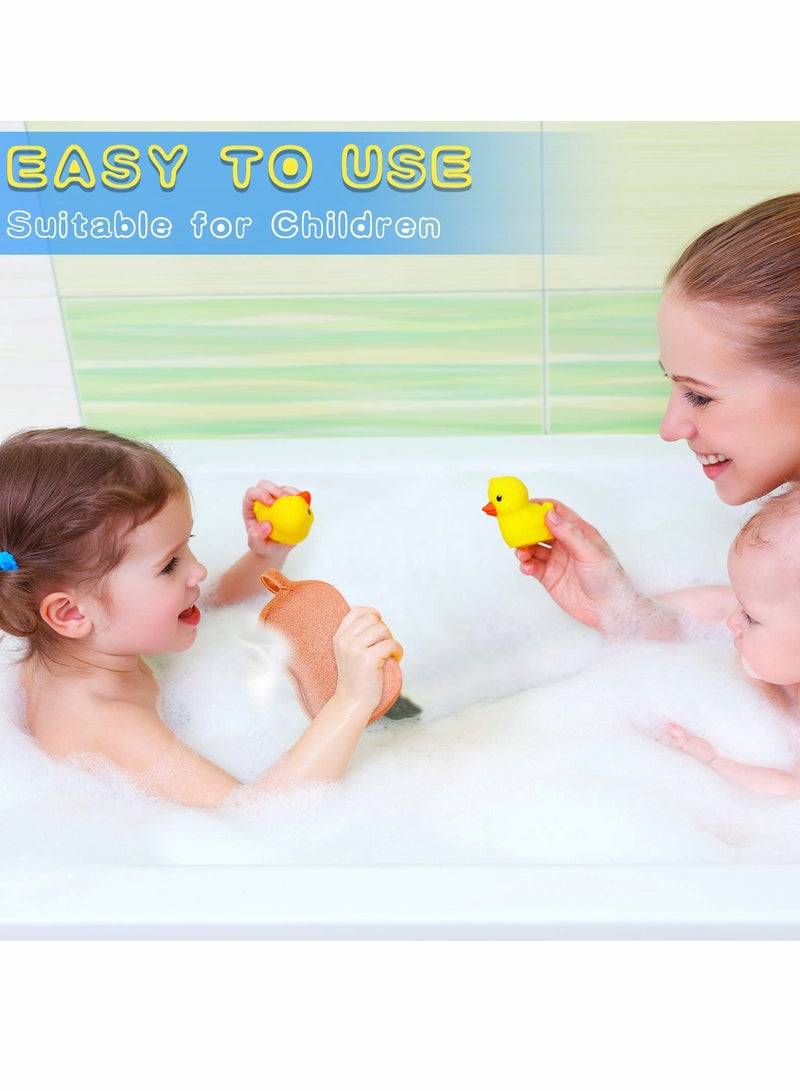 Excefore Baby Bath Sponge Baby Sponge Soft and Absorbent Sponge for Kids Babies Men Women 4 Pieces - Image 4
