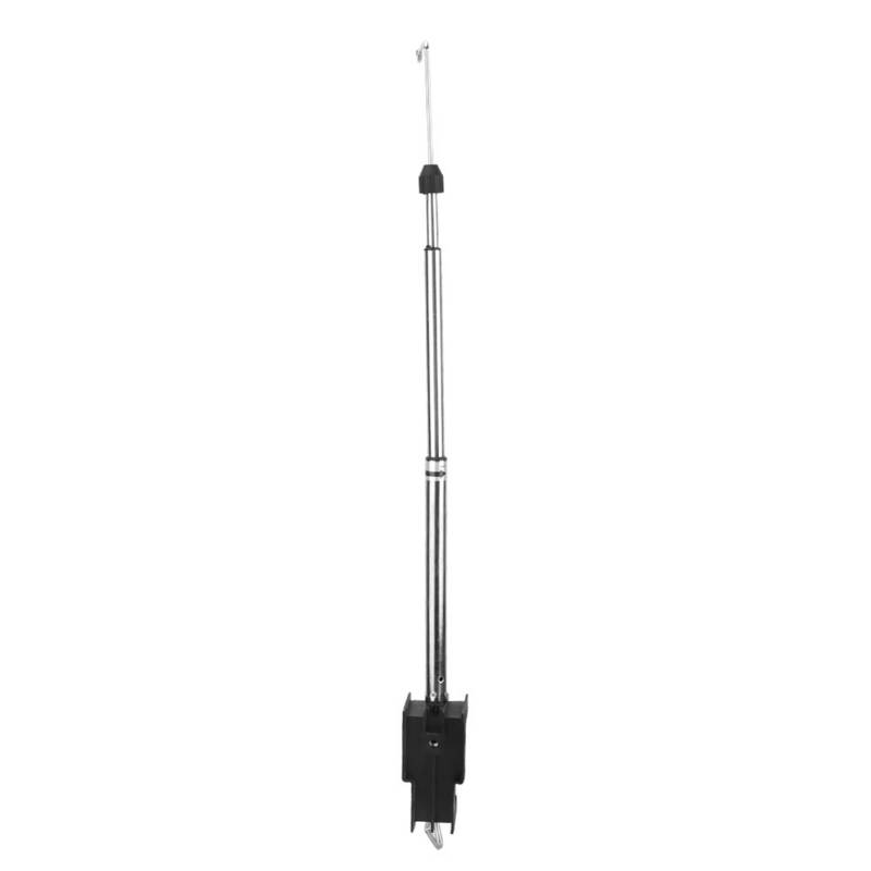 Rotary Grinder Hanger: 3-section Steel Rod, Height Adjustable, 360 Swivel - Heavy Duty Bench Clamp, Chromeplate Surface, Mini Drill Holder for Flex Shaft Worktable Use - Image 5