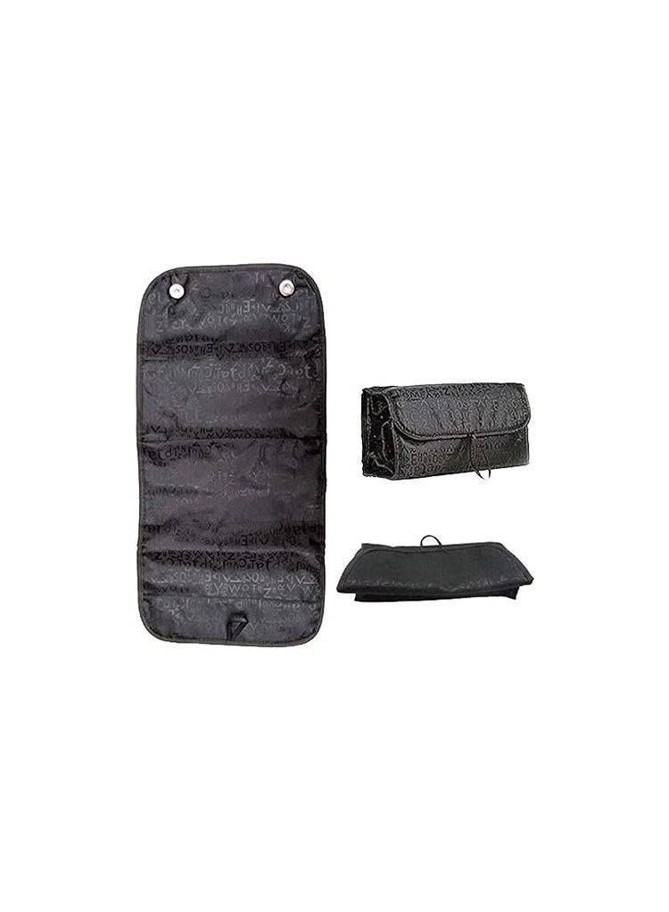 Roll N Go: Multi-Compartment Rolling Makeup Bag - Image 3