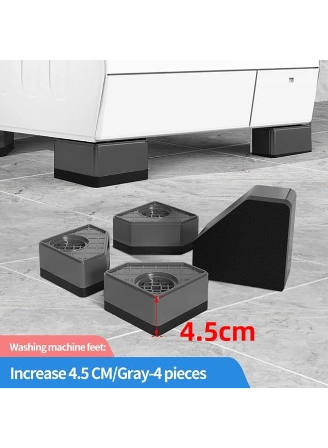 4Pcs Strengthen Washing Machine Anti Vibration Pads Rubber Feet Legs Mat Silent Washer Dryer Furniture Support Dampers Stand