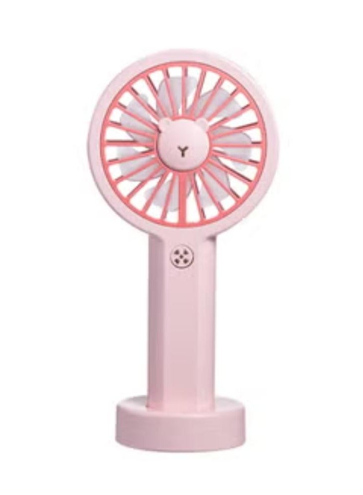 Bear Shape Mini Handheld USB Fan White 170 x 83.5 x 28centimeter - Image 1