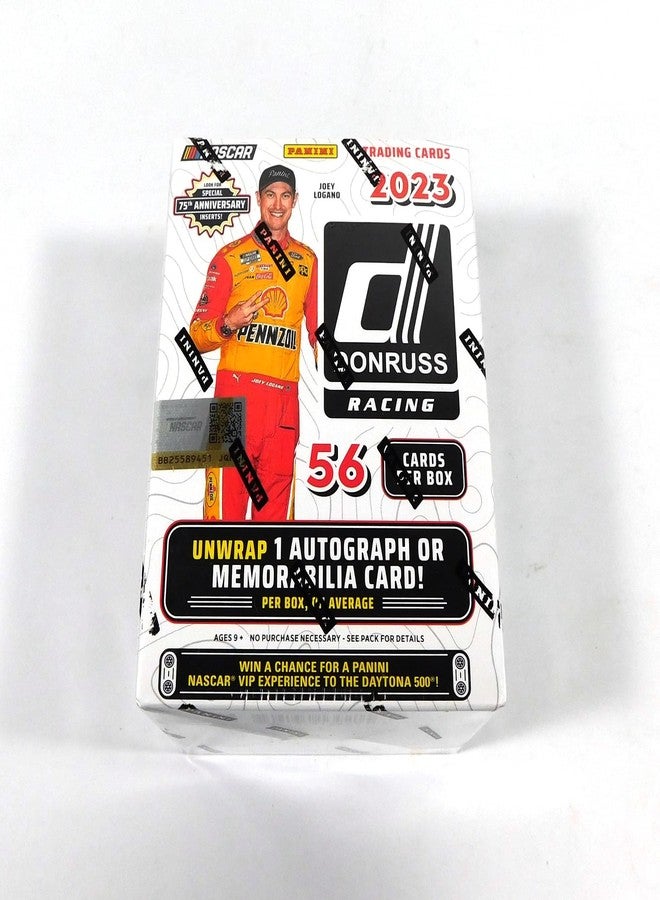 Panini 2023 Panini Donruss Racing Factory Sealed 7 Pack Blaster Box - 56 NASCAR Trading Cards - Image 2
