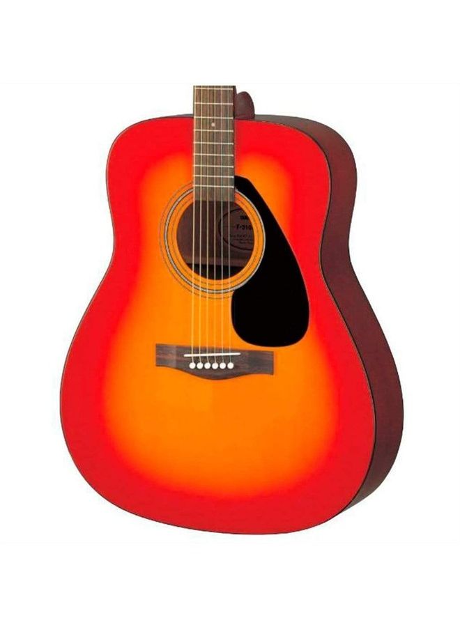 YAMAHA F310CS Cherry Sunburst Acoustic Guitar Multicolour - Image 2