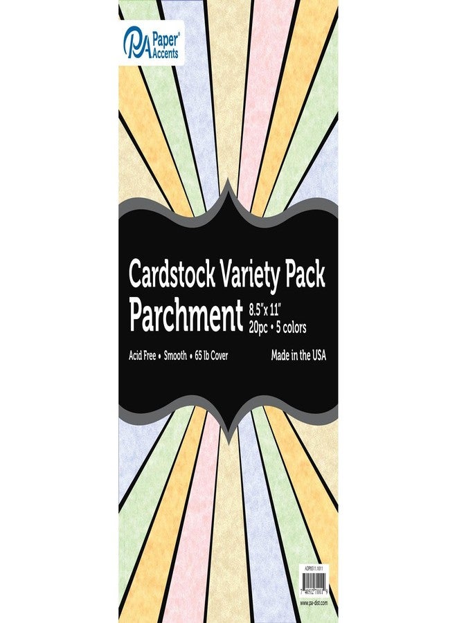 Variety Pack 8.5x11 20pc Parchment