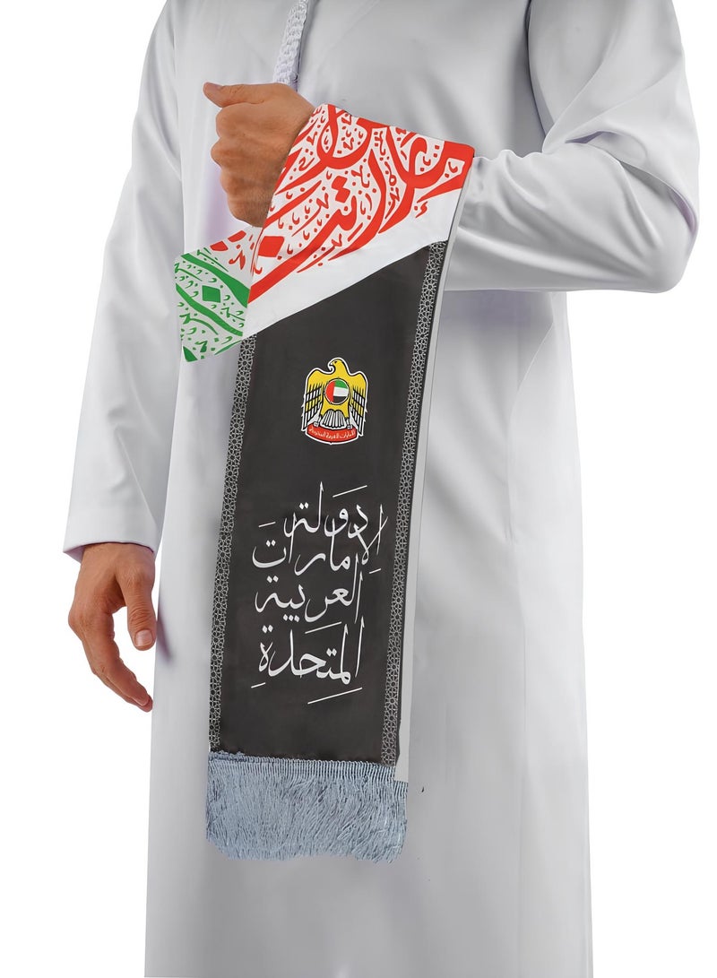 UAE National Day Scarf for Children Women and Men Premium Quality  - Image 3