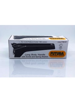 BLACK LIGER Black Liger Long Body Handle With Screw Spring Washer Nut Compatible For Futura Pressure Cookers 3litre 