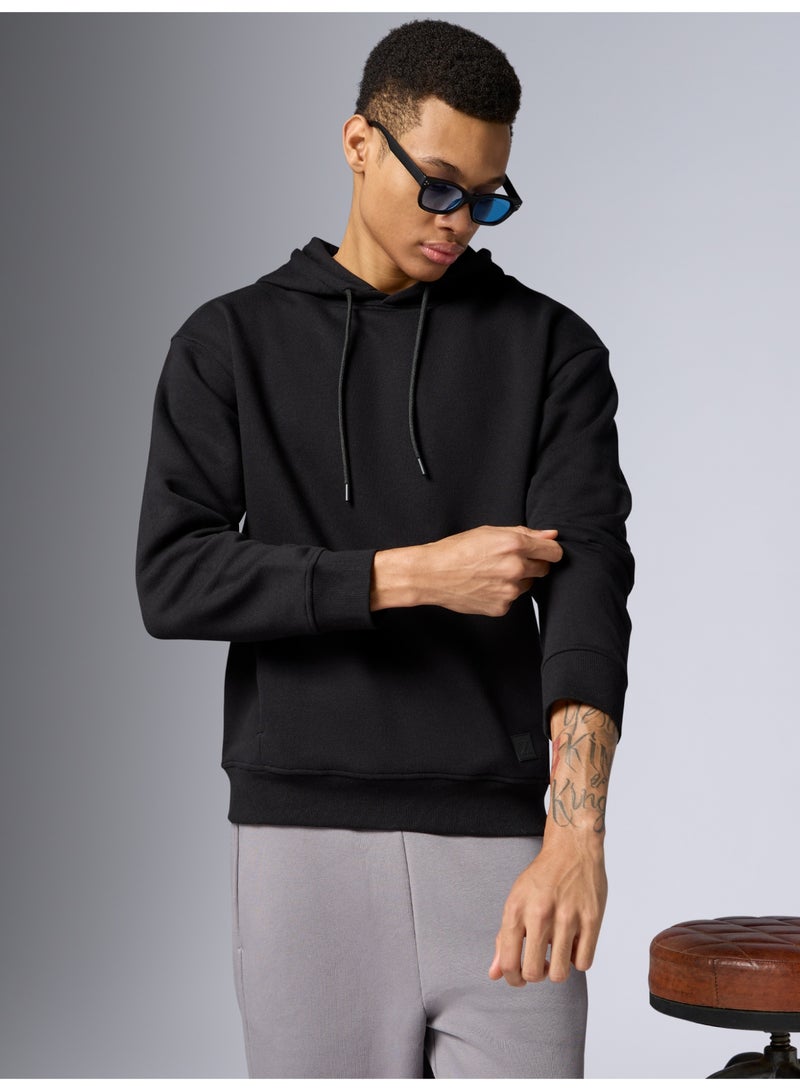 XYXX IntelliSmooth Pulse Terry Cotton Oversized Long sleeves Sweatshirt Hoodies for Men - Image 5