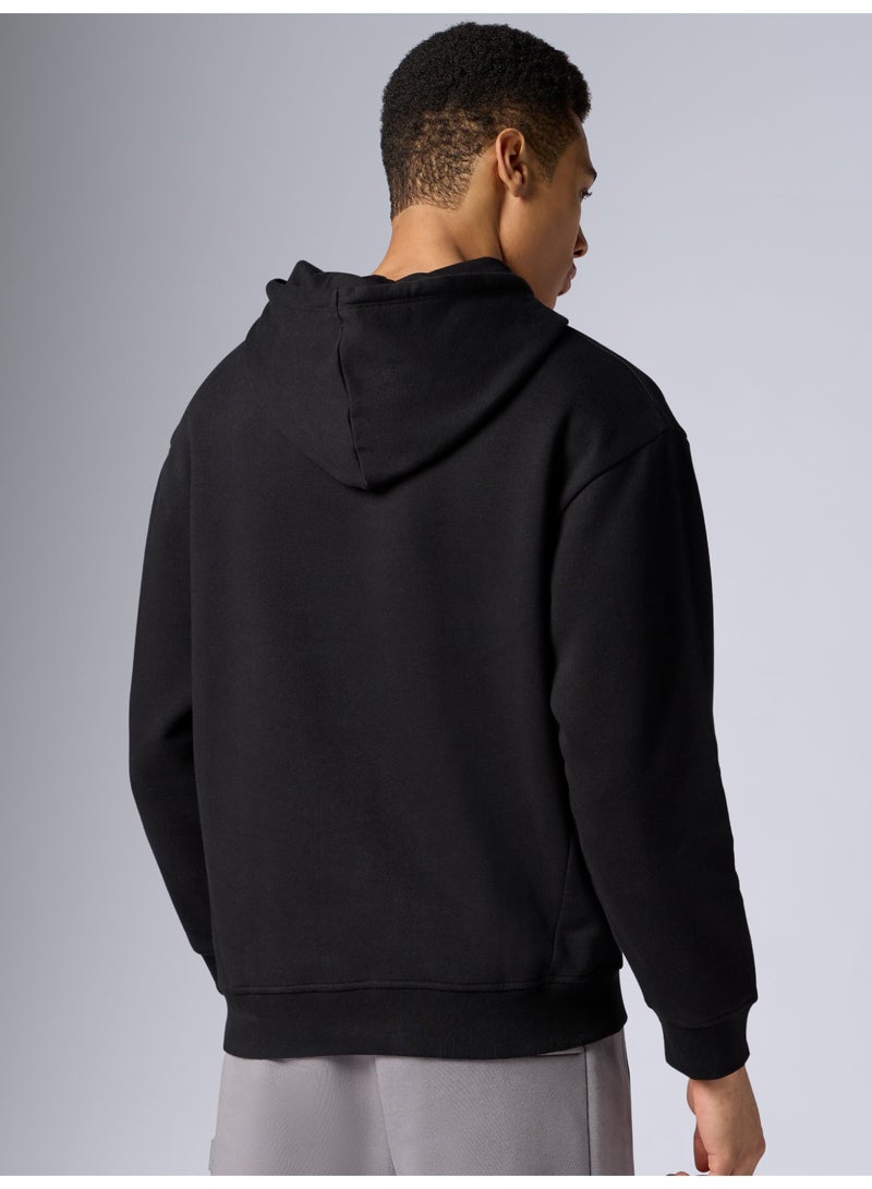 XYXX IntelliSmooth Pulse Terry Cotton Oversized Long sleeves Sweatshirt Hoodies for Men - Image 2