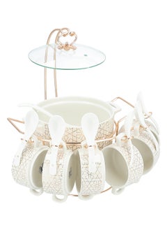 La Mesa La Mesa Soup Set Serve 6 Persons White 39x37x40 cm  - Image 2