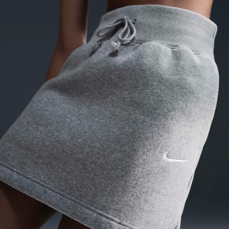 Nike Grey Nike Sportswear Phoenix Fleece for Women | Best Price UAE