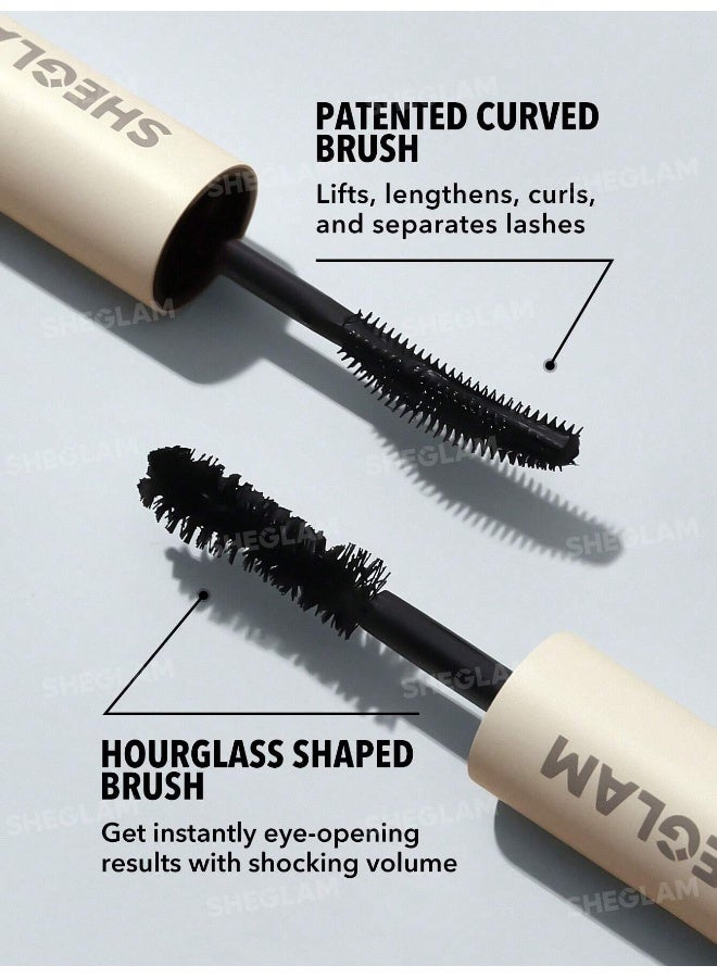 SHEGLAM All-In-One Volume & Length Mascara-Washable black - Image 4