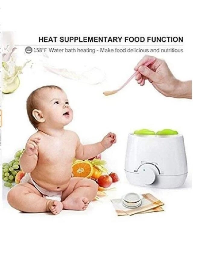 MIXDE Electric BPA Free Warmer Baby Feeding Double Multifunctional Baby Food Heater Steam Sterilizer  - Image 3